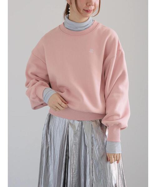Te chichi(テチチ)の「裏起毛プルオーバー(Tシャツ/カットソー・レディース・サックスブルー/ピンク/イエロー/トップグレー・F)」の19枚目の写真