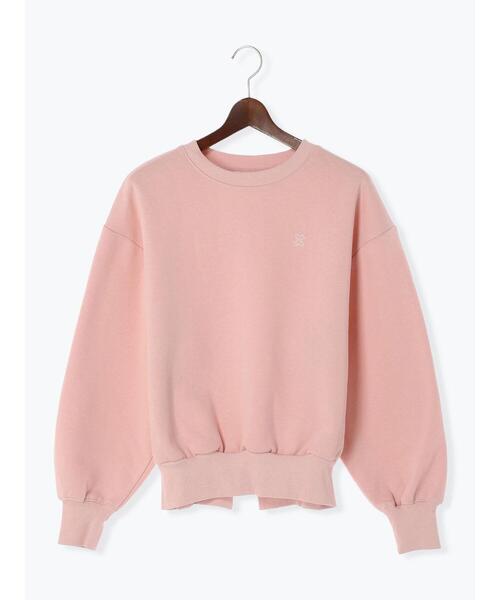 Te chichi(テチチ)の「裏起毛プルオーバー(Tシャツ/カットソー・レディース・サックスブルー/ピンク/イエロー/トップグレー・F)」の22枚目の写真