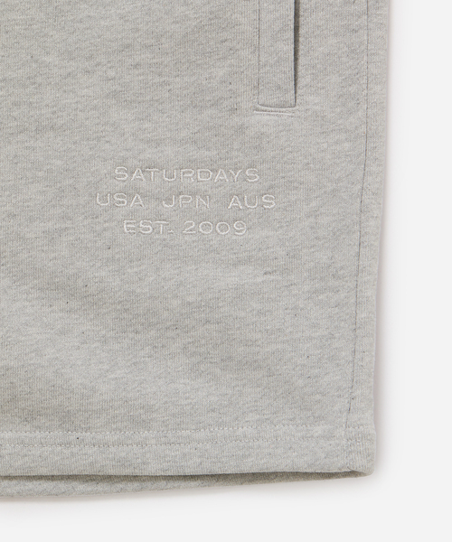 Saturdays NYC（サタデーズ ニューヨークシティ ）の「Austin International Sweatshort（その他パンツ・メンズ・ブラック/グレー・X-SMALL/L/M/S）」の7枚目の写真