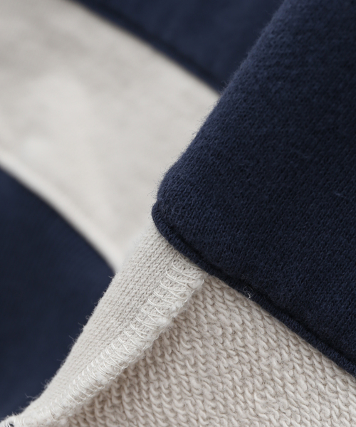 Name.(ネーム)の「【Name./ネーム】 ASYMMETRIC SWITCHING HOODIE(パーカー・メンズ・ベージュ/グリーン・2)」の19枚目の写真