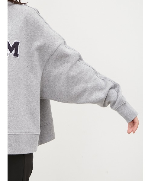 大人気完売 Mila Owen サガラ刺繍デザインビッグトレーナー Mila Owen（ミラオーウェン）の「サガラ刺繍デザインビッグ
