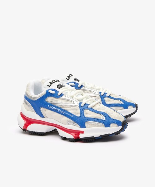 LACOSTE（ラコステ）の「ウィメンズ L003 2K24 124 1 SFA（スニーカー・レディース・トリコロール/グレー/ブラック/ホワイト×グリーン/ライトベージュ/ネイビー・22.5cm/23.0cm/23.5cm/24.0cm/24.5cm）」の6枚目の写真