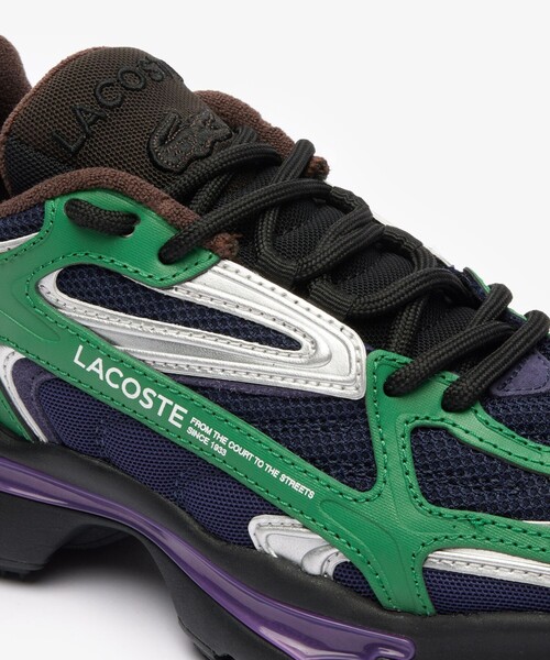 LACOSTE ネイビー ベージュ スニーカー 楽天市場】ラコステ スニーカー（カラーネイビー）（靴）の通販