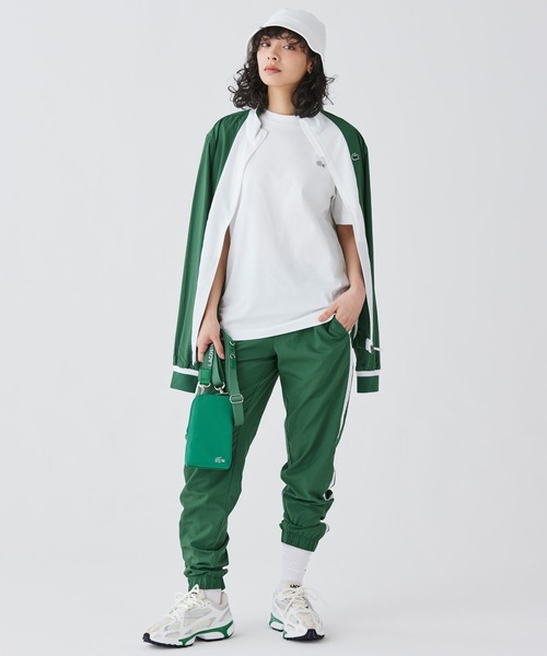 LACOSTE（ラコステ）の「ウィメンズ L003 2K24 124 1 SFA（スニーカー・レディース・トリコロール/グレー/ブラック/ホワイト×グリーン/ライトベージュ/ネイビー・22.5cm/23.0cm/23.5cm/24.0cm/24.5cm）」の22枚目の写真