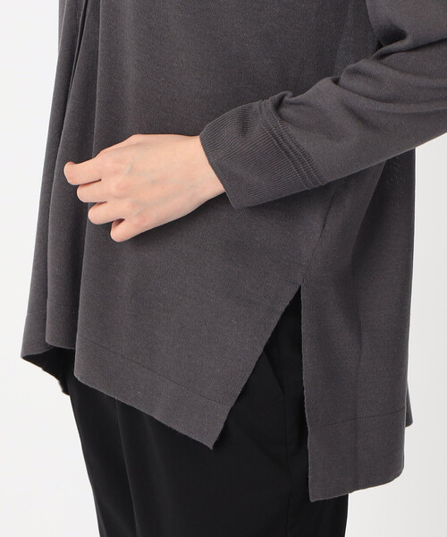 COMME CA ISM（コムサイズム）の「リネン混　カーディガン（カーディガン/ボレロ・レディース・キナリ/チャコール/モカ・MEDIUM/LARGE）」の21枚目の写真