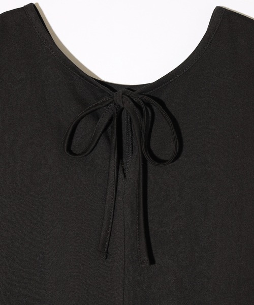 MILKFED.(ミルクフェド)の「SLEEVELSS LOGO DRESS(ワンピース・レディース・ネイビー/ライトブルー/ブラック・ONE SIZE)」の6枚目の写真