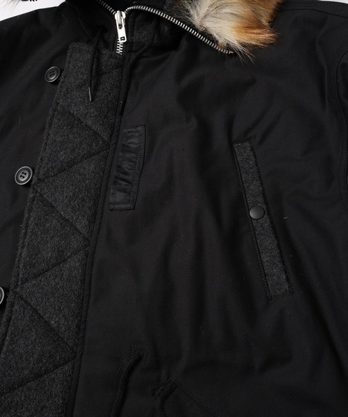 amok（アモク）の「GUERNIKA MILITARY COAT（モッズコート