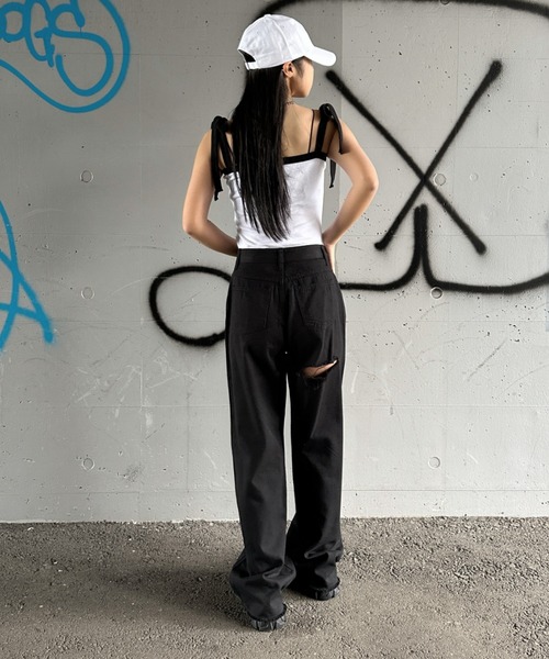 LVEU.（ラブユ.）の「【LVEU.】バイカラーリボンストラップ