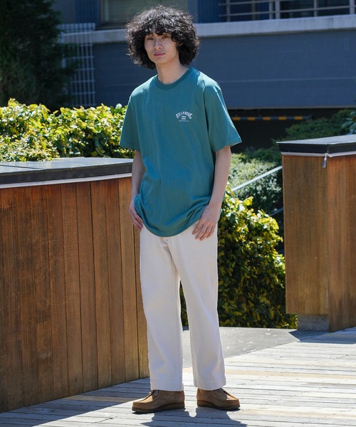 BILLABONG（ビラボン）の「BILLABONG メンズ ARCH SQUARE Ｔシャツ 【2024年春夏モデル】/ビラボンバックプリント半袖Tシャツ（Tシャツ/カットソー・メンズ・モスグリーン/ホワイト/ブラック・SMALL/MEDIUM/LARGE/X-LARGE）」の16枚目の写真