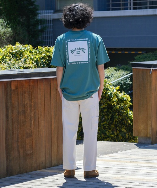 BILLABONG（ビラボン）の「BILLABONG メンズ ARCH SQUARE Ｔシャツ 【2024年春夏モデル】/ビラボンバックプリント半袖Tシャツ（Tシャツ/カットソー・メンズ・モスグリーン/ホワイト/ブラック・SMALL/MEDIUM/LARGE/X-LARGE）」の17枚目の写真