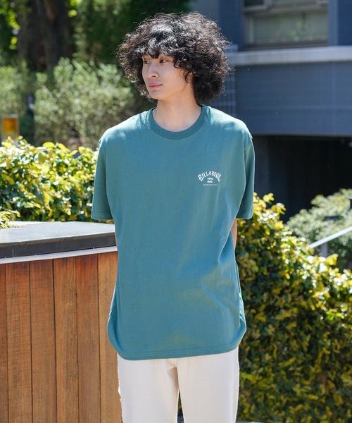 BILLABONG（ビラボン）の「BILLABONG メンズ ARCH SQUARE Ｔシャツ 【2024年春夏モデル】/ビラボンバックプリント半袖Tシャツ（Tシャツ/カットソー・メンズ・モスグリーン/ホワイト/ブラック・SMALL/MEDIUM/LARGE/X-LARGE）」の19枚目の写真