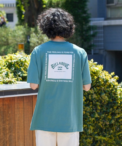 BILLABONG（ビラボン）の「BILLABONG メンズ ARCH SQUARE Ｔシャツ 【2024年春夏モデル】/ビラボンバックプリント半袖Tシャツ（Tシャツ/カットソー・メンズ・モスグリーン/ホワイト/ブラック・SMALL/MEDIUM/LARGE/X-LARGE）」の20枚目の写真