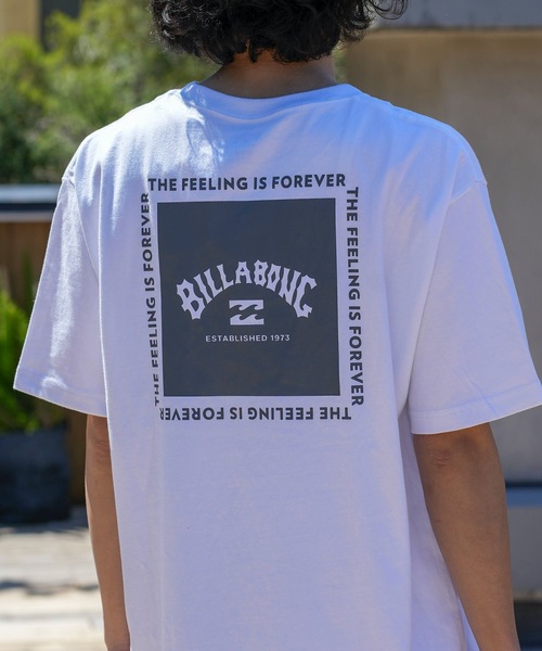 BILLABONG（ビラボン）の「BILLABONG メンズ ARCH SQUARE Ｔシャツ 【2024年春夏モデル】/ビラボンバックプリント半袖Tシャツ（Tシャツ/カットソー・メンズ・モスグリーン/ホワイト/ブラック・SMALL/MEDIUM/LARGE/X-LARGE）」の7枚目の写真