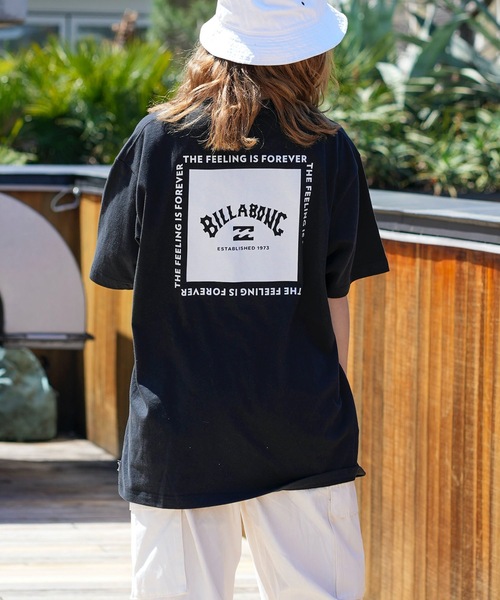 BILLABONG（ビラボン）の「BILLABONG メンズ ARCH SQUARE Ｔシャツ 【2024年春夏モデル】/ビラボンバックプリント半袖Tシャツ（Tシャツ/カットソー・メンズ・モスグリーン/ホワイト/ブラック・SMALL/MEDIUM/LARGE/X-LARGE）」の12枚目の写真