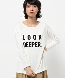 【Discoat Petit】LOOKフロッキーロゴL/S