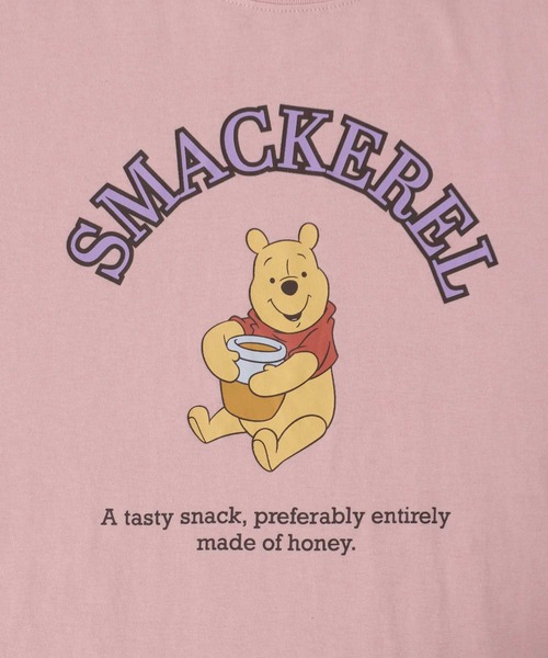 Disney(ディズニー)の「Disney(ディズニー)くまのプーさんキャラクタープリントTシャツ レディース(Tシャツ/カットソー・レディース・ピンク/ネイビー/モカ/ホワイト系その他・L/M)」の13枚目の写真
