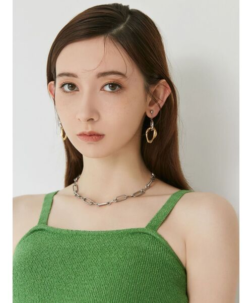 MURUA（ムルーア）の「チェーンチョーカー（チョーカー・レディース・ゴールド/シルバー・FREE）」の2枚目の写真