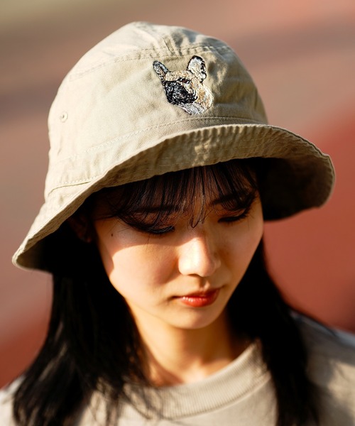 DOG EMBROIDERY COTTON DAD HAT ハット（ハット）｜THE MILES（ザ マイルズ）
