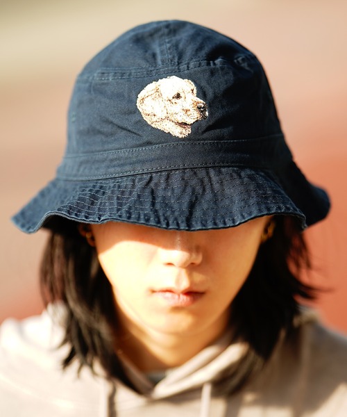 DOG EMBROIDERY COTTON DAD HAT ハット（ハット）｜THE MILES（ザ マイルズ）