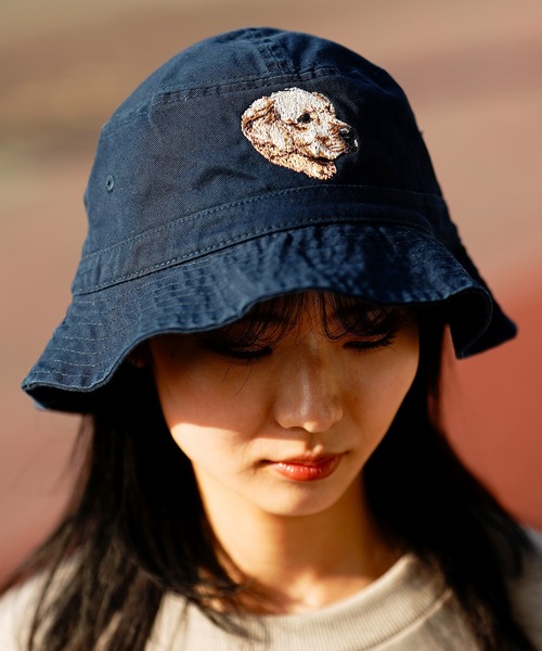 DOG EMBROIDERY COTTON DAD HAT ハット（ハット）｜THE MILES（ザ マイルズ）