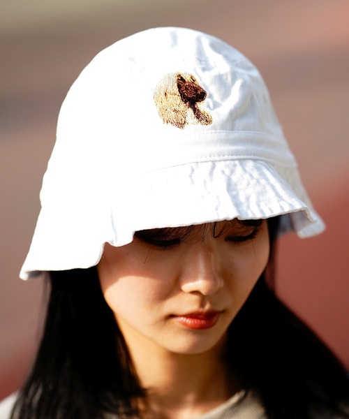 DOG EMBROIDERY COTTON DAD HAT ハット（ハット）｜THE MILES（ザ マイルズ）