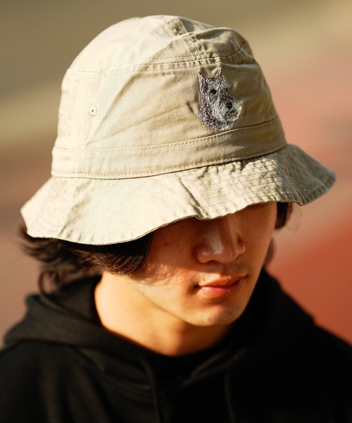 DOG EMBROIDERY COTTON DAD HAT ハット（ハット）｜THE MILES（ザ マイルズ）