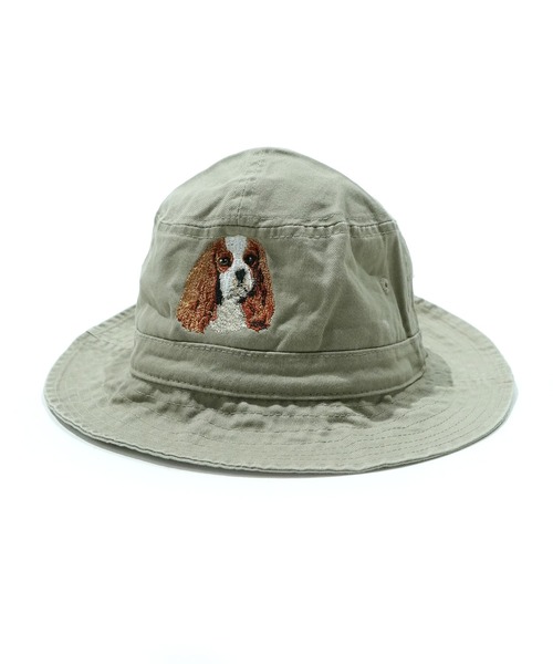 DOG EMBROIDERY COTTON DAD HAT ハット（ハット）｜THE MILES（ザ マイルズ）