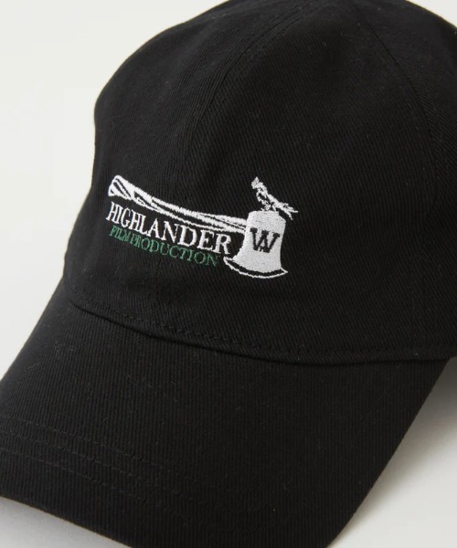 WHITE MOUNTAINEERING(ホワイトマウンテニアリング)の「HIGHLANDER 6 PANEL CAP(キャップ・メンズ・グリーン/ベージュ/ブラック・FREE)」の4枚目の写真