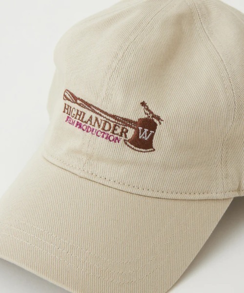 WHITE MOUNTAINEERING(ホワイトマウンテニアリング)の「HIGHLANDER 6 PANEL CAP(キャップ・メンズ・グリーン/ベージュ/ブラック・FREE)」の6枚目の写真