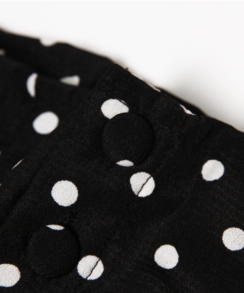 one after another NICE CLAUP（ワンアフターアナザーナイスクラップ）の「【mer11月号掲載 ナイスクラップ】ベルト付ミモレスカート（スカート・レディース・キャメル/カーキ/ドット・FREE）」の14枚目の写真