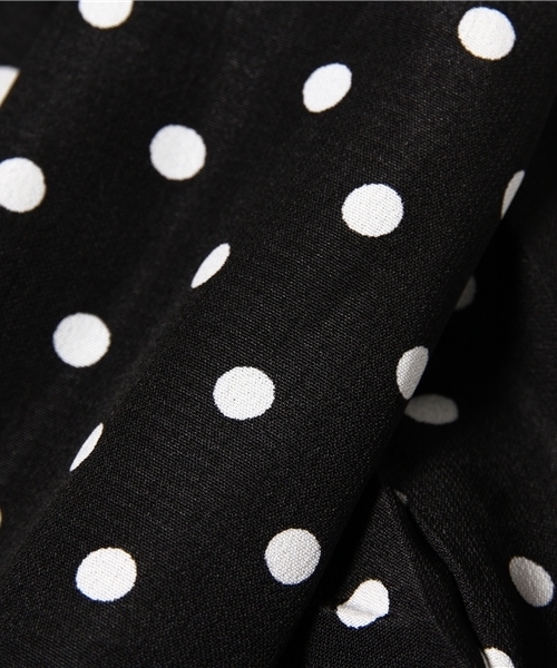 one after another NICE CLAUP（ワンアフターアナザーナイスクラップ）の「【mer11月号掲載 ナイスクラップ】ベルト付ミモレスカート（スカート・レディース・キャメル/カーキ/ドット・FREE）」の16枚目の写真