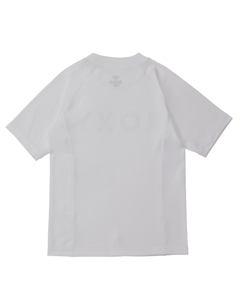 roxy キッズ　ラッシュガード　半袖　水着　3点セット　紫　140 Roxy - roxy 水着 キッズ 紫 ラッシュガード 3点セット 140の