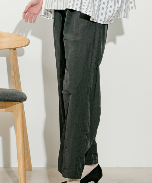 Jayro(ジャイロ)の「ナイロンカーブパンツ(その他パンツ・レディース・ブラック/カーキ/ピンク/チャコールグレー・M)」の20枚目の写真