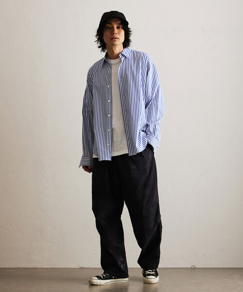 417 EDIFICE（フォーワンセブンエディフィス）の「”追加販売”【LE JAPON】 Akita レギュラーシャツ（シャツ/ブラウス・メンズ・サックスブルー/ブルー系その他・SMALL/MEDIUM/LARGE）」の10枚目の写真