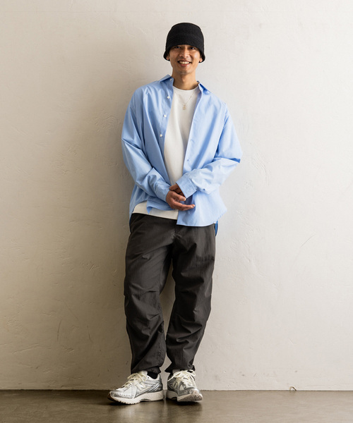 417 EDIFICE（フォーワンセブンエディフィス）の「”追加販売”【LE JAPON】 Akita レギュラーシャツ（シャツ/ブラウス・メンズ・サックスブルー/ブルー系その他・SMALL/MEDIUM/LARGE）」の9枚目の写真