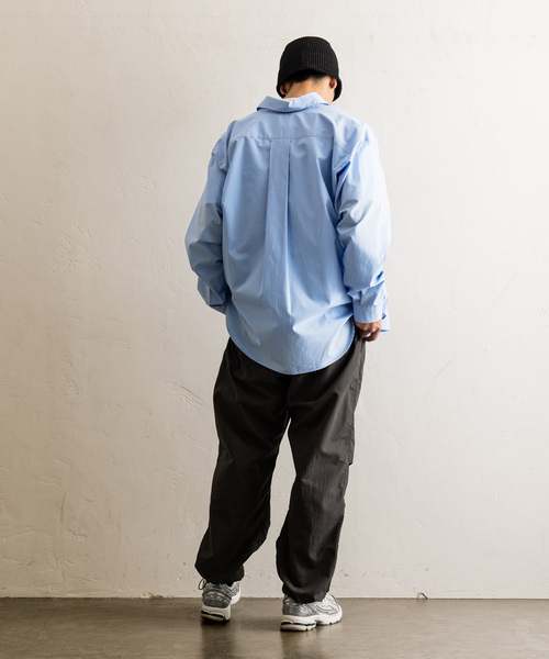 417 EDIFICE（フォーワンセブンエディフィス）の「”追加販売”【LE JAPON】 Akita レギュラーシャツ（シャツ/ブラウス・メンズ・サックスブルー/ブルー系その他・SMALL/MEDIUM/LARGE）」の20枚目の写真