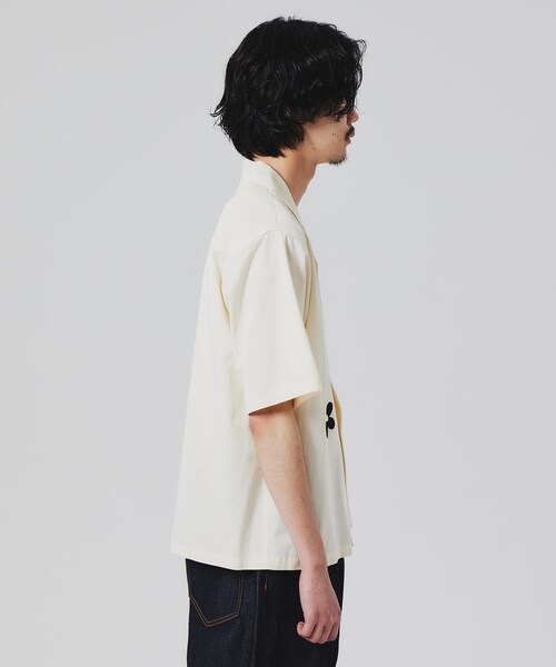 tk.TAKEO KIKUCHI(ティーケータケオキクチ)の「◆K’Project by あゆた Graffiti Flower Shirt(シャツ/ブラウス・メンズ・ホワイト系3/ブラック系・02/03)」の9枚目の写真