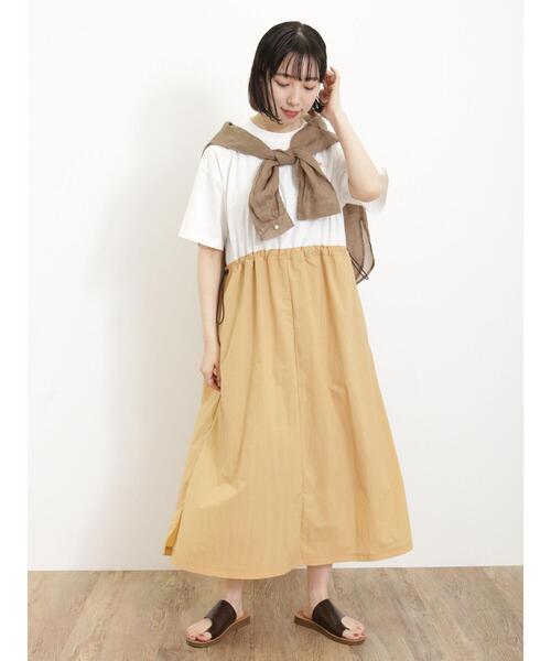 Samansa Mos2（サマンサ モスモス）の「リネンシアーシャツ（シャツ/ブラウス・レディース・ブラウン/ピンク/ブルー/チャコールグレー/オフホワイト・F）」の13枚目の写真