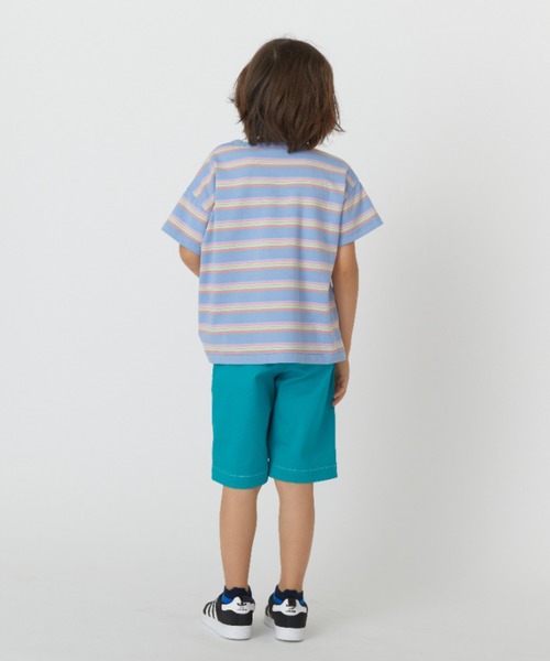HAKKA KIDS(ハッカキッズ)の「ストレッチツイルハーフパンツ(その他パンツ・キッズ・マスタード/グリーン/ブルー・100cm/110cm/120cm/130cm)」の8枚目の写真