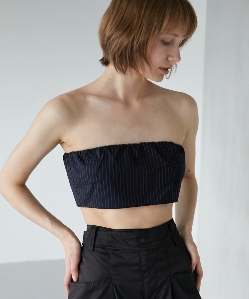 LA PEAU DE GEM(ラポドゥジェム)の「【LA PEAU DE GEM】トップスバンドゥ(その他トップス・レディース・ブラック/ベージュ/ネイビー・FREE)」の14枚目の写真