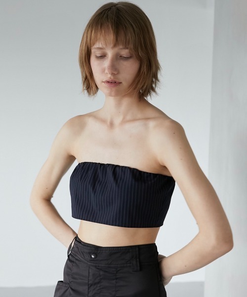 LA PEAU DE GEM(ラポドゥジェム)の「【LA PEAU DE GEM】トップスバンドゥ(その他トップス・レディース・ブラック/ベージュ/ネイビー・FREE)」の15枚目の写真