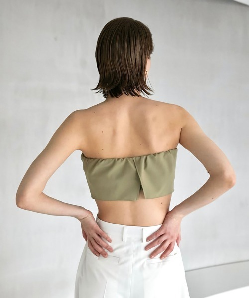 LA PEAU DE GEM(ラポドゥジェム)の「【LA PEAU DE GEM】トップスバンドゥ(その他トップス・レディース・ブラック/ベージュ/ネイビー・FREE)」の10枚目の写真