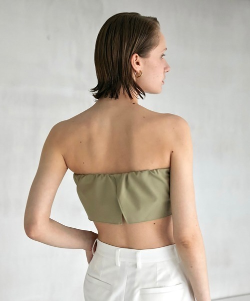 LA PEAU DE GEM(ラポドゥジェム)の「【LA PEAU DE GEM】トップスバンドゥ(その他トップス・レディース・ブラック/ベージュ/ネイビー・FREE)」の11枚目の写真