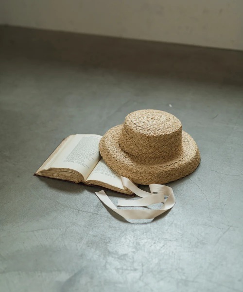 riziere(リジェール)の「ラフィアバケットハット(ハット・キッズ・ナチュラル・FREE)」の15枚目の写真