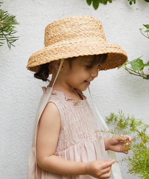 riziere(リジェール)の「ラフィアバケットハット(ハット・キッズ・ナチュラル・FREE)」の16枚目の写真