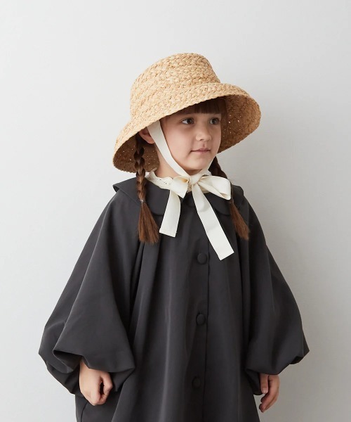 riziere(リジェール)の「ラフィアバケットハット(ハット・キッズ・ナチュラル・FREE)」の18枚目の写真