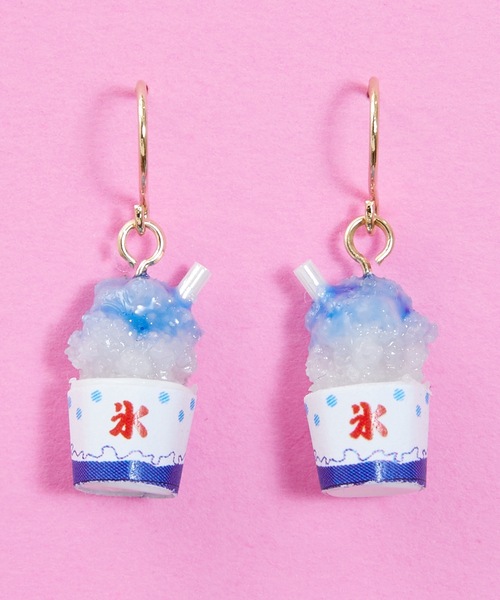gargle ガーグル：JAPANシリーズ カキ氷 ピアス（ピアス（両耳用