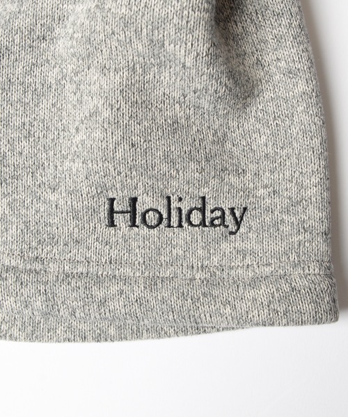 スカート HOLIDAY THERMAL PRO MINI SKIRT THERMAL PRO FLEECE TUCK MINI SKIRT サーマルプロフリー