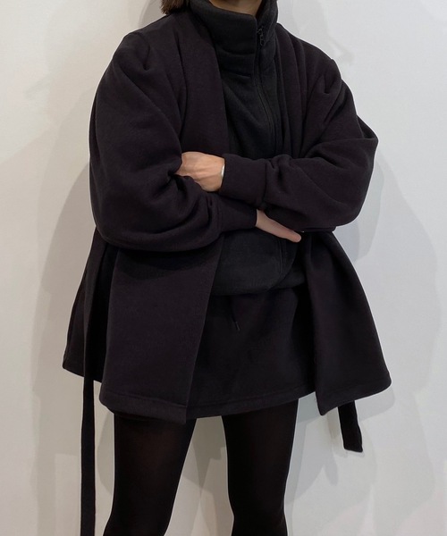 THERMAL PRO FLEECE TUCK MINI SKIRT サーマルプロフリー