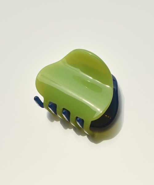 GOLDY(ゴールディ)の「ツートン アセチ ミニ バンス クリップ(バレッタ/ヘアクリップ・レディース・パープル/ピンク/グリーン/アイボリー・FREE)」の11枚目の写真